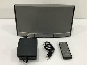 ●ボーズ SoundDock Portable digital music system iPod ドックスピーカー BOSE シルバー サウンドドック ポータブル リモコン付き M1433