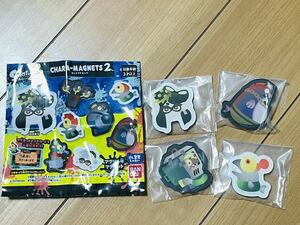 ★未使用新品4点セット！スプラトゥーン3☆キャラマグネッツ2☆アクリル製マグネット☆送料140円★