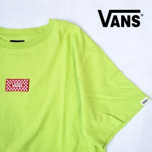 【送料無料】 VANS バンズ ヴァンズ チェッカー 刺繍 ロゴ ワッペン 半袖 Tシャツ