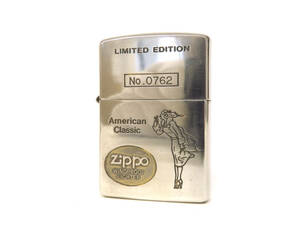 15780 ZIPPO ジッポー Windproof Beauty ウィンディ リミテッドエディション シリアル№0762 OIL オイルライター 喫煙具 シルバー USA製