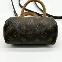 1円●高級●LOUIS VUITTON ルイヴィトン ミニスピーディー 2way ミニバッグ ハンドバッグ ショルダー モノグラム PVC レザー 斜め掛け可 _画像5