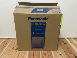 【新品未使用】21年式 Panasonic☆即決送料無料☆気化式加湿機☆ナノイー☆パナソニック FE-KXU07-W ミスティホワイト 