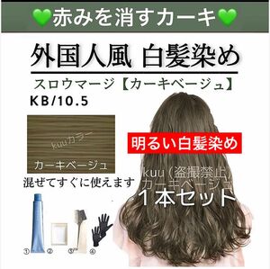 スロウカラー 白髪染め スロウマージ【ヘアカラー ホワイトブリーチ アディクシー プリミエンス ムラシャン オキシ同梱割有】