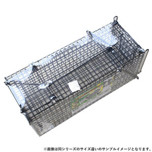 小動物キャッチャー(小) 外バネ式 TA24 幅230×長さ670×高さ230mm 捕獲器 害獣対策 防獣