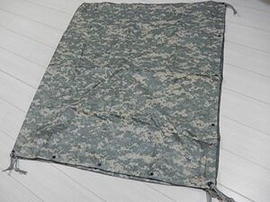 V21 良品！激レア！◆REVERSIBLE FIELD TARP（リバーシブル フィールド タープ）ACUカラー◆米軍◆アウトドア！キャンプ！