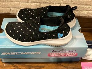 SKECHERS スケッチャーズ　★キッズスニーカー　靴　シューズ★18cm ブラック