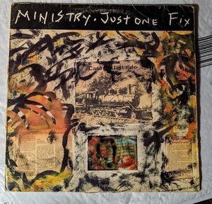 Ministry / Just One Fix / sire 1992 Germany 　オリジナル盤　12　インチ　ミニストリー