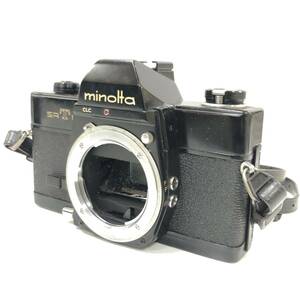 Minolta ミノルタ SRT101 ブラック ボディ 一眼レフカメラ フィルムカメラ 本体のみ シャッターOK 現状品