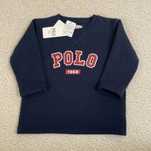 【送料無料】新品★POLO BCS 裏起毛 スウェット パジャマ ベビー 男の子 90cm_画像2