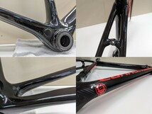 中古 Cannondale SuperSix evo Hi-Mod CUSTOM LAB ブラック×レッド ロードバイクサイズ48_画像8