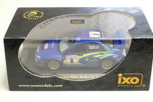 ixo 1/43 スバルインプレッサ WRC #8 モンテカルロラリー 2003 トミ・マキネン & カイ・リンドストロム イクソ GDB STi