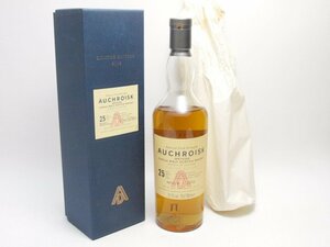 液面低下/匂い漏れ★★AUCHROISK オスロスク 25年 ナチュラルカスクストレングス 700ml/51.2% 箱付★AG7150