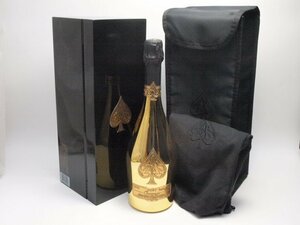 ★★シャンパン アルマン・ド・ブリニャック ブリュット ゴールド 750ml/12.5% 箱/布製ケース/巾着袋付★AUT37569