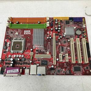 0214O MSI マザーボード P965 ICH8 Neo-F Intel LGA775 4スロット デュアルチャンネルメモリアクセス PCパーツ の画像2
