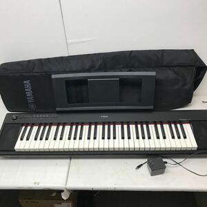 0221F YAMAHA ヤマハ 電子ピアノ デジタル キーボード NP-12B 動作確認済み 2018年製 DIGITAL KEYBOARD 鍵盤楽器 楽器 ケース付き