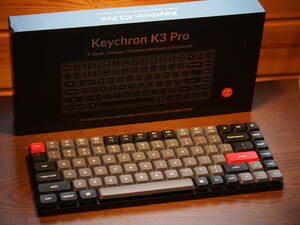 ☆☆Keychron K3Pro 英語配列 RGB Back Light Switch Brown ほぼ新品☆☆