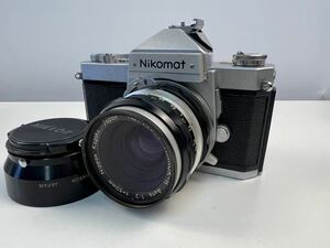 【2/4E】Nikomat ニコマート Nikon Nニコン N FT 3681609 レンズ Nippon Kogaku Auto 1:2 f=50㎜ 動作未確認