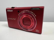 【2/24E】Nikon ニコン COOLPIX S6200 コンパクトデジタルカメラ デジカメ 動作未確認_画像1