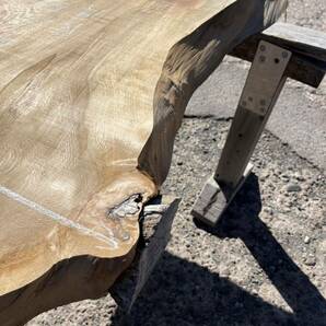 杉 樹齢約400年 2m 希少 ⑥無垢 一枚板 カウンター テーブル レジン 看板 ベンチ 棚 机 商品棚 商品台 陳列棚 リバーテーブルの画像8