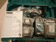 【新品・未使用】MAKITA マキタ GA0580GRMX125mm18V充電式ディスクグラインダ 無線連動機能付,電動工具 バッテリー2個 急速充電器 ケース付_画像1