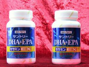 サントリー DHA＆EPA＋セサミンEX 240粒　２瓶セット　合計１２０日分 