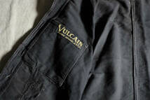 1940年代頃 Vulcainのパッチワークブラックモールスキンジャケット フランス ヴィンテージ (40s 50s France Vintage Black Moleskin)_画像10