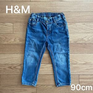 H&M ベビー デニム 90cm パンツ 長ズボン ジーパン