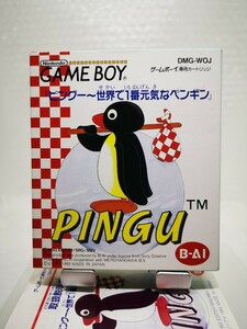 【箱説付き・良品◆GB ピングー PINGU 保護クリアケース付き 他にも出品中、※匿名・同梱可 】ゲームボーイ /U3