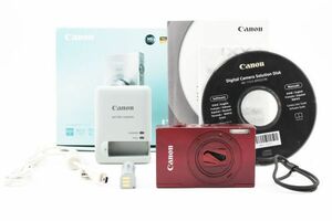 【ジャンク】キャノン Canon IXY3 レッド #3271A615