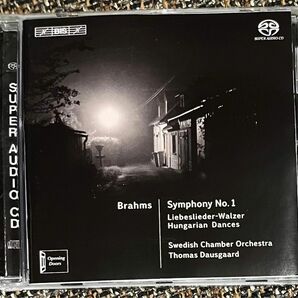 SACD/ダウスゴー＆スウェーデン室内管／ブラームス交響曲第1番