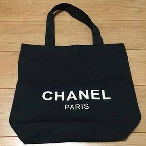 ★ 1円スタート 新品 【CHANEL】シャネルトートバッグ キャンバス ブラック ★