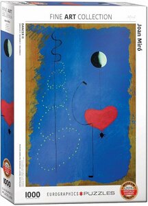 6000-0854 EUR 1000ピース ジグソーパズル ジョアン・ミロ Joan Miro - Ballerina II