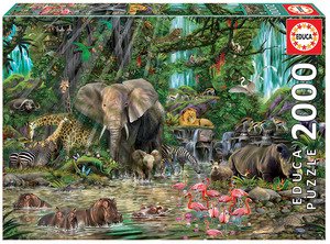 16013 Educa 2000ピース ジグソーパズル アフリカのジャングル