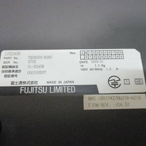 USED★FUJITSU★富士通 IPアクセスルーター Si-R 240B 通電確認済の画像8