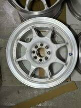 weds sport TC-05 TC05　15インチ　PCD100　6.5J+30　希少サイズ　当時物　軽量　jdm usdm アルミホイール　ウェッズ_画像4