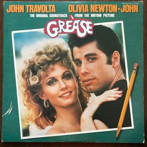 2LP GREASE OST 日本盤 グリース JOHN TRAVOLTA/OLIVIA NEWTON-JHON/FRANKIE VALLI/SHA-NA-NA/FRANKIAVALON