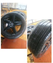 メルセデス・ベンツ　AMG純正　タイヤ　ホイールセット　465/45R 20　【直接引き取り限定】格安　中古　神奈川　横浜　鶴見　_画像4