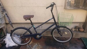  мини велосипед Mini cycle CODY велосипед 20 дюймовый темно-синий велосипед на маленьких колесах [ самовывоз желающий ] дешевый б/у Kanagawa Yokohama Tsurumi 