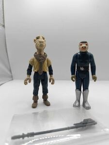 オールド ケナー ヤックフェイス ブルー スナグルトゥース ラスト17 スターウォーズ YAK FACE AND BLUE SNAGGLETOOTH old kenner Last 17