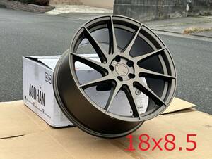 新品！Aodhan AH09 18x8.5+35 18インチ 5穴 PCD100 Matte Bronze 左右対称 ミラーリング フローフォーミング製法