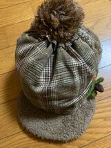 ◇grace hats グレースハット ニット編みどんぐり付き ハット 帽子◇_画像2