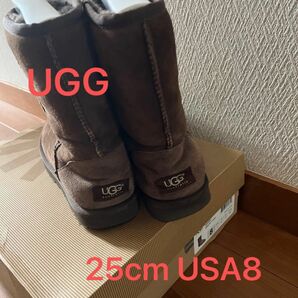 UGG アグ　ブーツ　ブラウン　25cm USA8