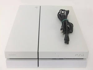 【SONY】ソニー PS4 CUH-1100A プレイステーション4 グレイシャーホワイト 本体 ジャンク扱い 格安1000円スタート