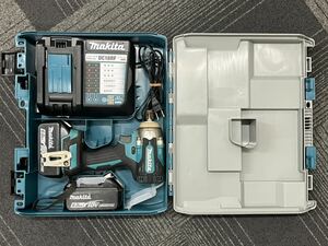 Makita マキタ　充電式インパクトレンチ　TW300DRGX　充電器　バッテリー×２　ケース付き　動作確認済　電動工具