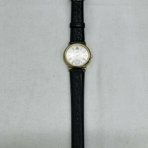 SEIKO/セイコー/7N01-6890/3針/ローマン/ゴールドカラー/ラウンド/純正ベルト/箱・付属品付/クォーツ/メンズ腕時計の画像2