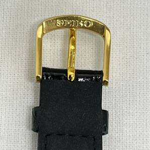 SEIKO/セイコー/7N01-6890/3針/ローマン/ゴールドカラー/ラウンド/純正ベルト/箱・付属品付/クォーツ/メンズ腕時計の画像6