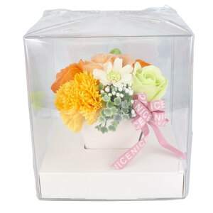  summarize profit car bon flower S-165 yellow x [4 piece ] /k