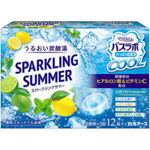 まとめ得 HERSバスラボクール SPARKLING SUMMER スパークリングサマー 薬用スキンケア入浴剤 12錠入 x [6個] /k