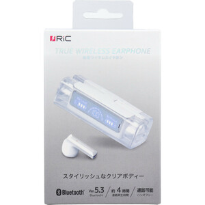 RiC 完全ワイヤレスイヤホン ホワイト BT0031WH /k