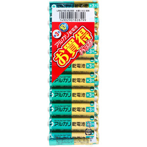  summarize profit Mitsubishi Electric alkaline battery LR6U single 3 shape 10 pcs insertion x [5 piece ] /k